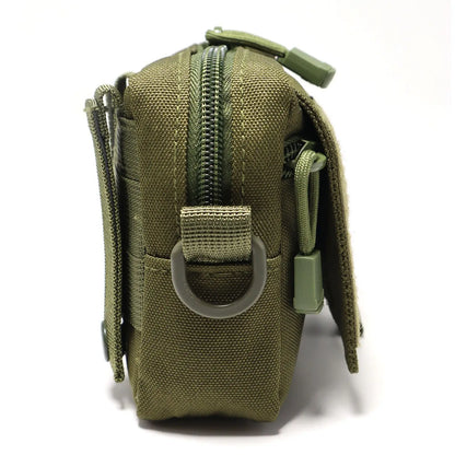 Tactical EDC Bag Outdoor Sports Waist Bag MOLLE Accessory Function Hanging Bag Laser Medical Bag First Aid Bag
