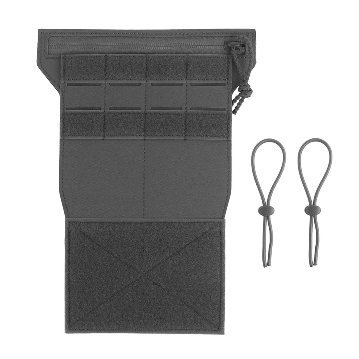 Tactic Chest Armor Management Panel Reusable Hunting Vest Panels Multi-Layer for Diary Card Battery Utility Storage Pouches