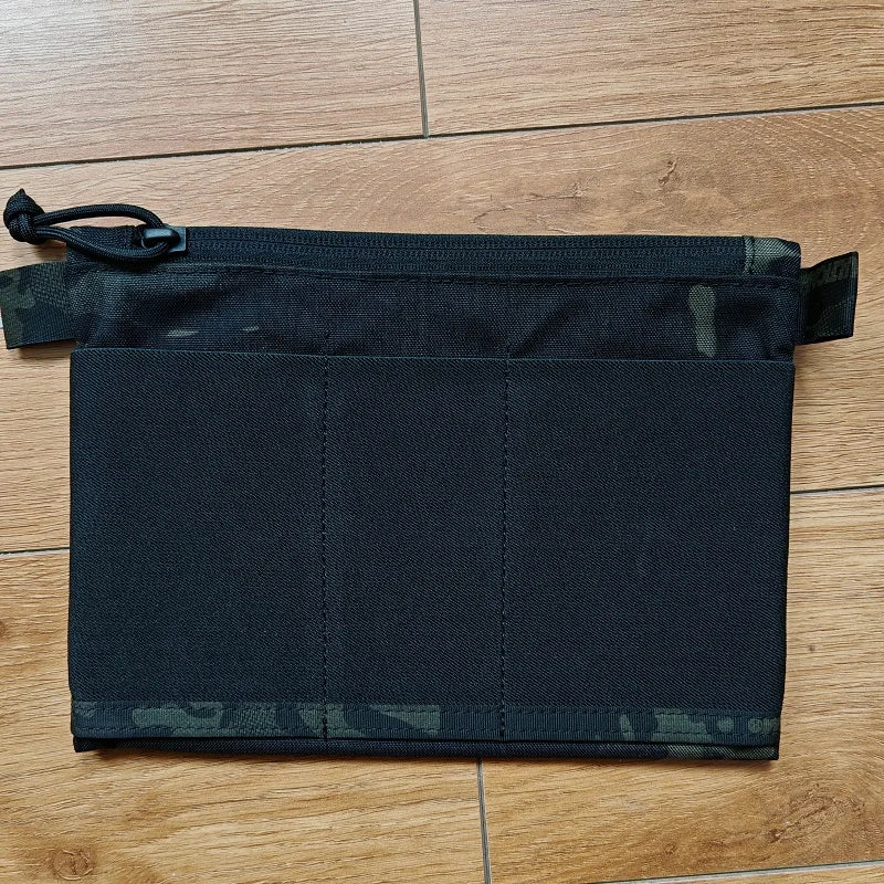 Backpack with Internal Puncture-Resistant Hook & Loop Storage Bag