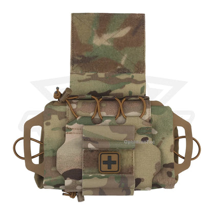 OPHIDIAN  First Aid Kit - MOLLE Compatible Hunting Hanging Bag Portable emergency supply storage for outdoor survival activities