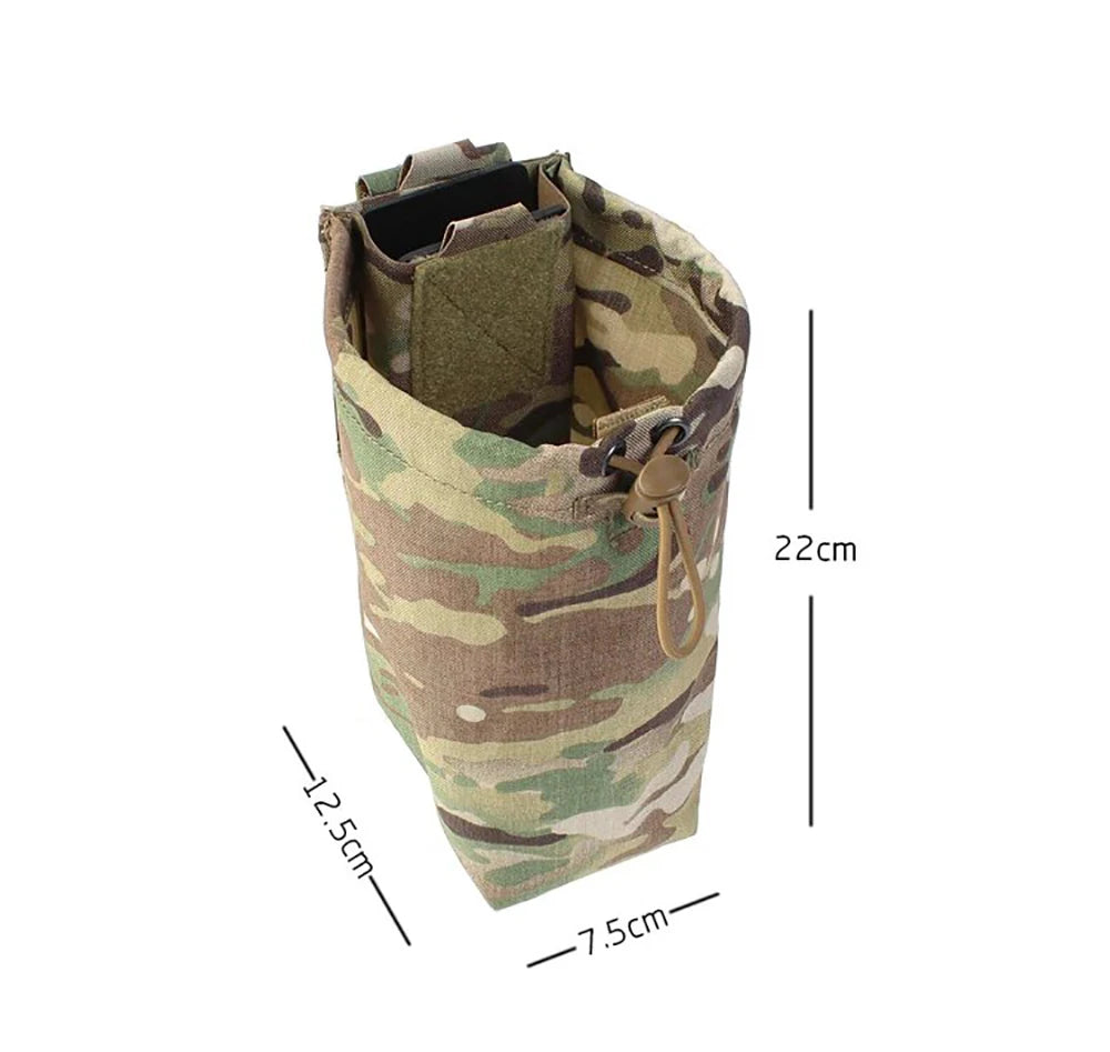 PEW TACTICAL Waist Dump Pouch Single 5.56 Quick Pull Combined Recycling Bag for Belt