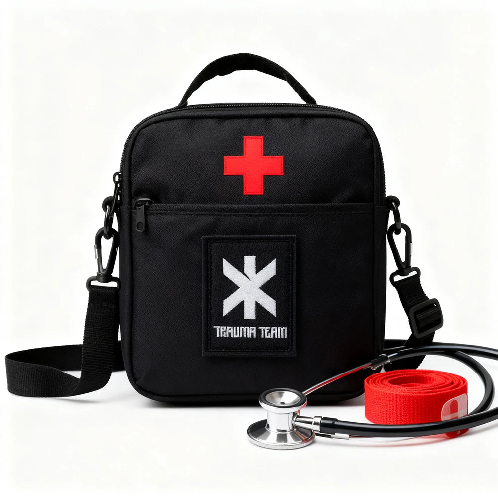 Trauma Team Embroidered Rescue Patches Arasaka Fabric Accessories Patches With Hook&Loop For Jacket Shoulder DIY Sew-on