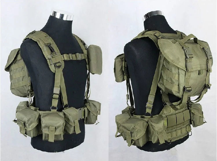 Smersh Tactical Vest Russian Rainbow 6 Combat Equipment Smersh AK Set Outdoor Combat Vest Hunting Outdoor Training Equipment Set