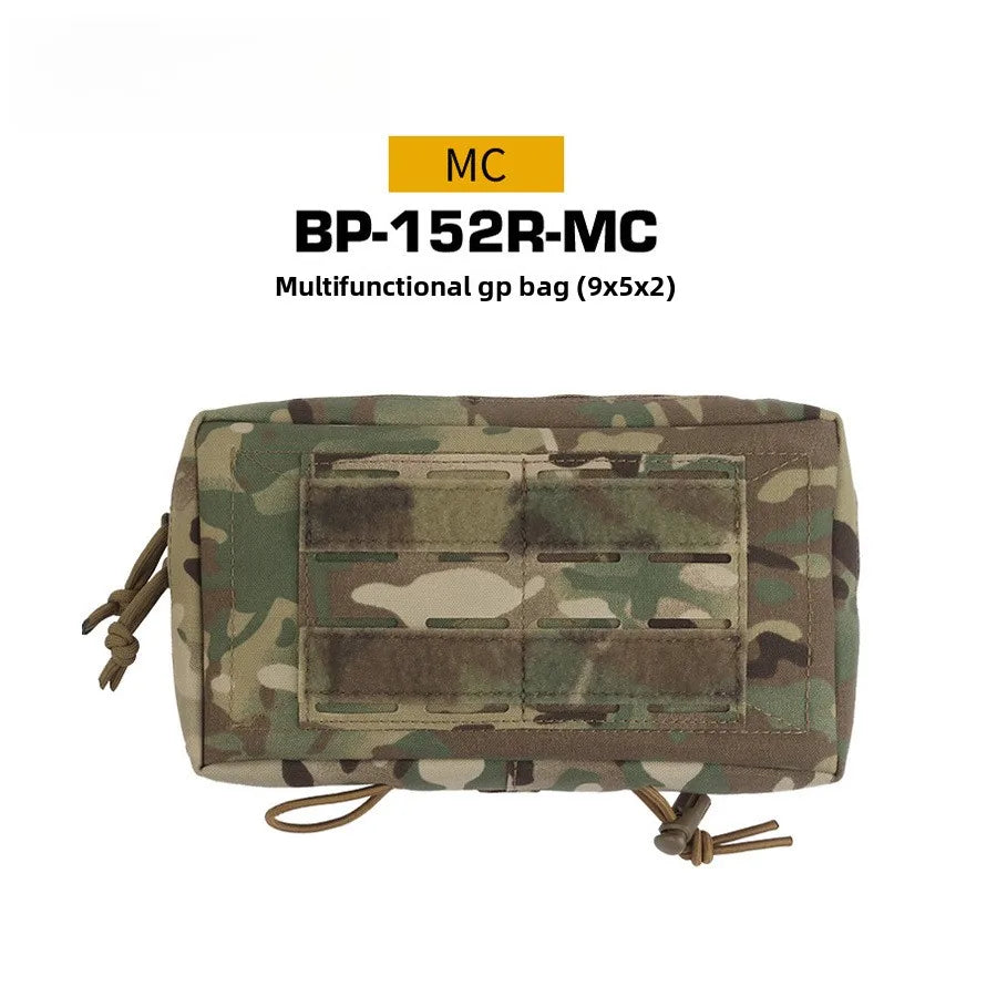 MOLLE Attach Tactical Waist Belt Accessory Pouch DIY Expansion Storage Bag for Tactical Vest