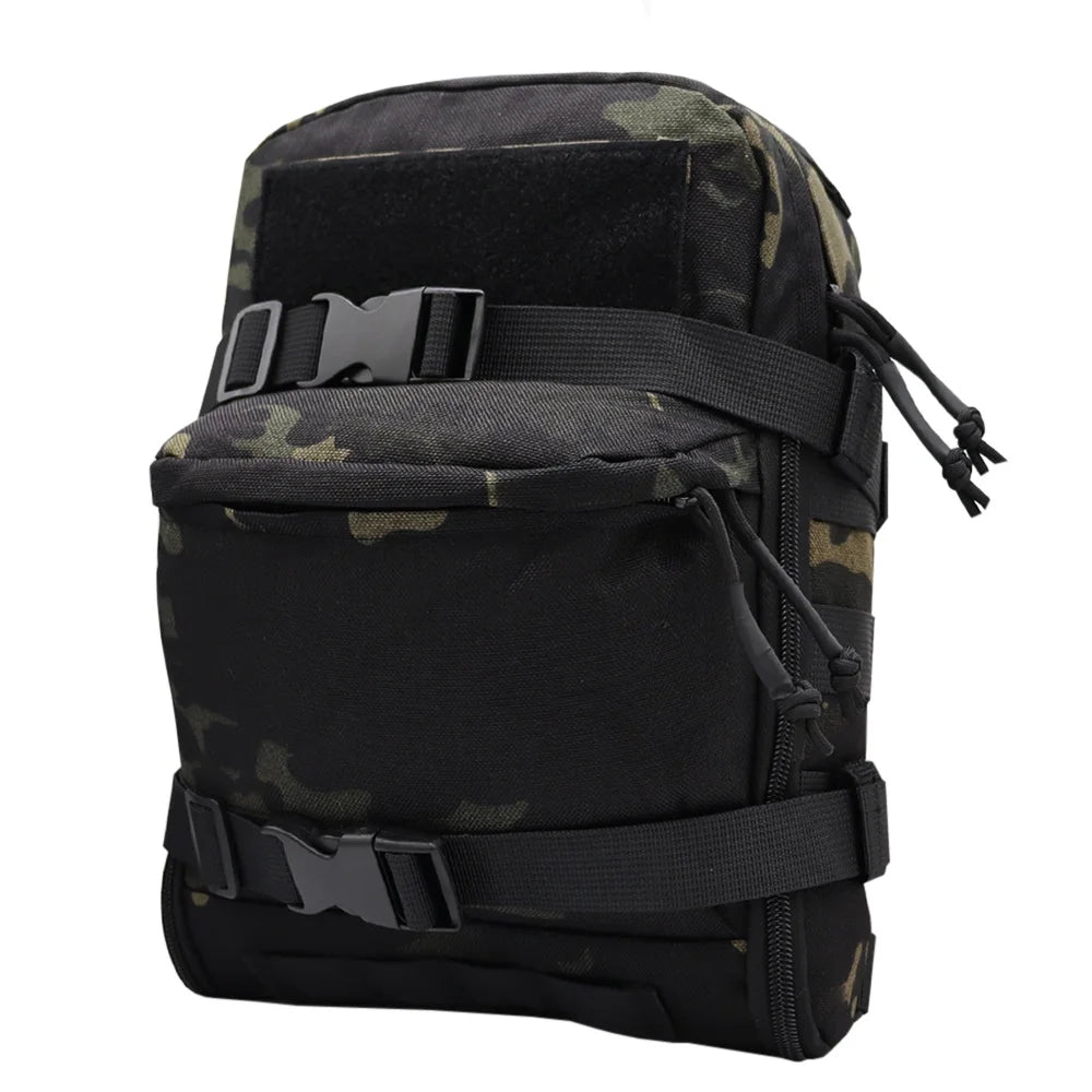Fwoyonze Tactical Mini Hydration Bag Water Backpack Assault Pack Outdoor Bladder Carrier Molle Pouch For Hunting Airsoft Vest