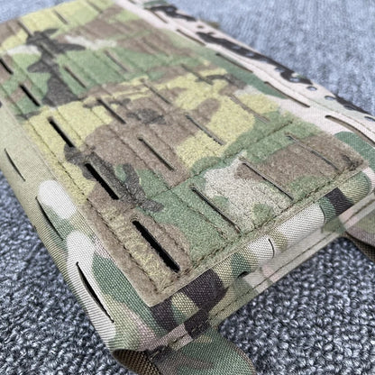 Airsoft MK5 SS Chest Rig Plate Multicam Tactical Chest Hanging Laser Cutting Molle Expansion Conversion Carrier Plate Pouch Gear