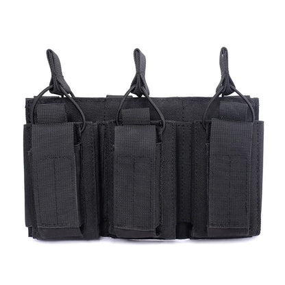 Outdoor mother child magazine bag single/double/triple, accessory pistol magazine bag field vest hanging bag