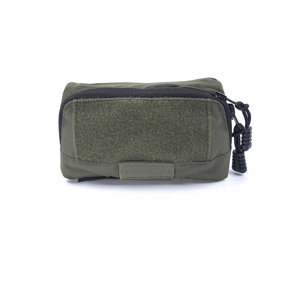 Tactical Molle Map Pouch Huting Equipment Ferro Concepts Airsoft Edc Bag Admin Panel Camping Accessories Outdoor Black