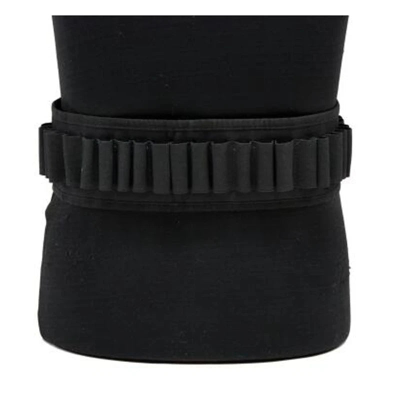 27/30 Rounds Shotgun Bandolier Belt Adjustable Shotgun Shell Carrier Ammo Pouch Holder for 12 Gauge Hunting Accessories