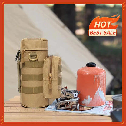 Tactical Molle Water Bottle Bag Pouch Holder Outdoor Travel Camping Hiking Cycling Fishing Hunting Water Bottle Kettle Carrier