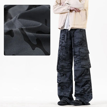 Autumn Hiking Pant Men Outdoor Waterproof Camouflage Camping Trekking Trousers Spring Windproof Fishing Cycling Sport Cargo Pant