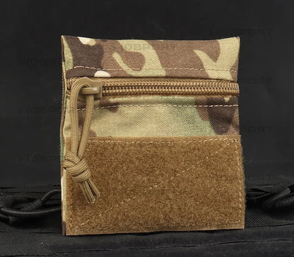 New Outdoor Micro Candy Pouch With Hook&Loop MK3 MK4 Vest Chest Rig Camouflage Portable Storage Camping  Accessories