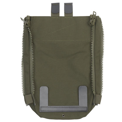 Tactical V5 FCPC Back Panel Water Bag with Side Zipper Airsoft Plate Carrier MOLLE Adapter Hunting Airsoft Gear