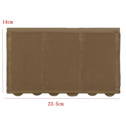 Single/Double/Triple Mag Pouch Elastic Molle Magazine Pouches Open-top Carrier for M4/M16/AR/AK Rifle Magazines