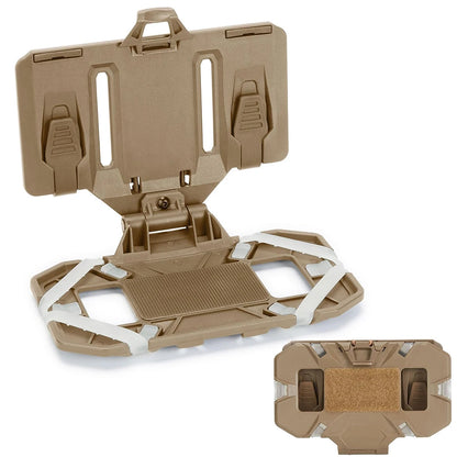 Tactical Molle Mobile Phone Carrier Quick Access Folding Holder for 4.7"-6.7" Phones Hunting Vest Chest Bracket Airsoft Otdoor