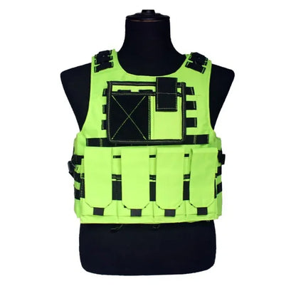 Tactical Vest Fluorescence Molle Vests Equipment Outdoor Clothing CS Sports Hunting Camouflage Vest Tactics Waistcoat Wholesale