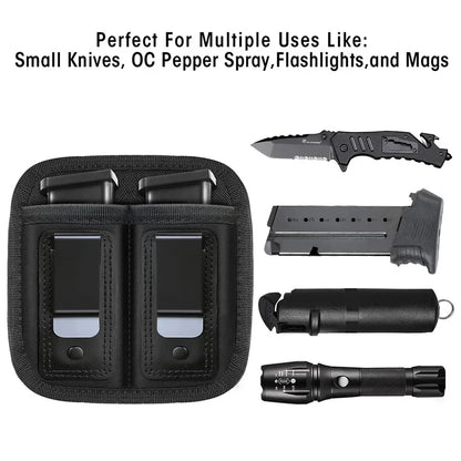 OPHIDIAN Magazine Pouch Holster Pistol 9mm Concealed Magazine Box Belt Clip for  19 21  92 Pistol Magazines