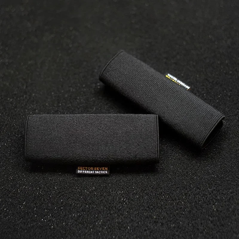 2pcs Belt Sleeve Elastic Loop EDC Belt Organizer Concealed Tool Holder Flashlight Holder Tactical Hunting Accessories