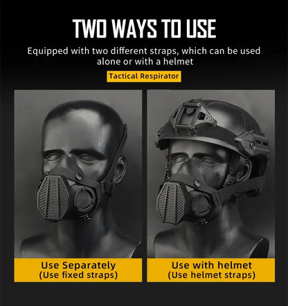 Tactical Respirator SOTR Special Operations Half-mask Strainer Mesh Anti Dust Protective Mask Hunting Airsoft Accessories