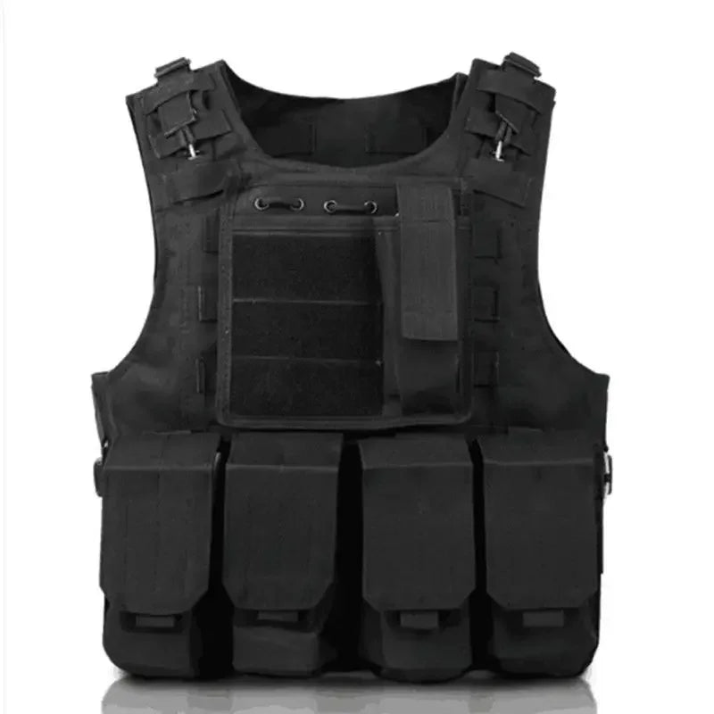 Tactical Vest Fluorescence Molle Vests Equipment Outdoor Clothing CS Sports Hunting Camouflage Vest Tactics Waistcoat Wholesale