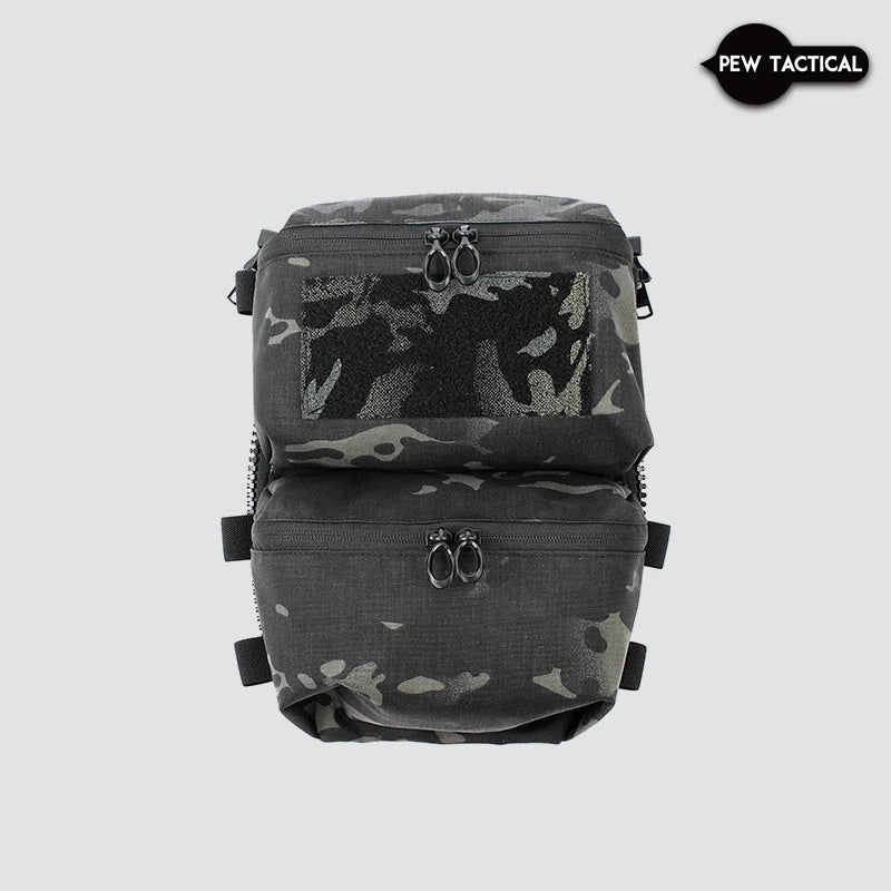 PEW TACTICAL Back Panel Double Pouch PEWTAC FCPC V5 Airsoft BP04