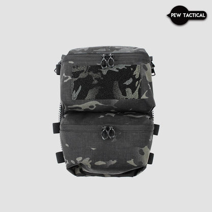 PEW TACTICAL Back Panel Double Pouch PEWTAC FCPC V5 Airsoft BP04