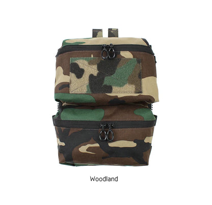 PEW TACTICAL Back Panel Double Pouch PEWTAC FCPC V5 Airsoft BP04