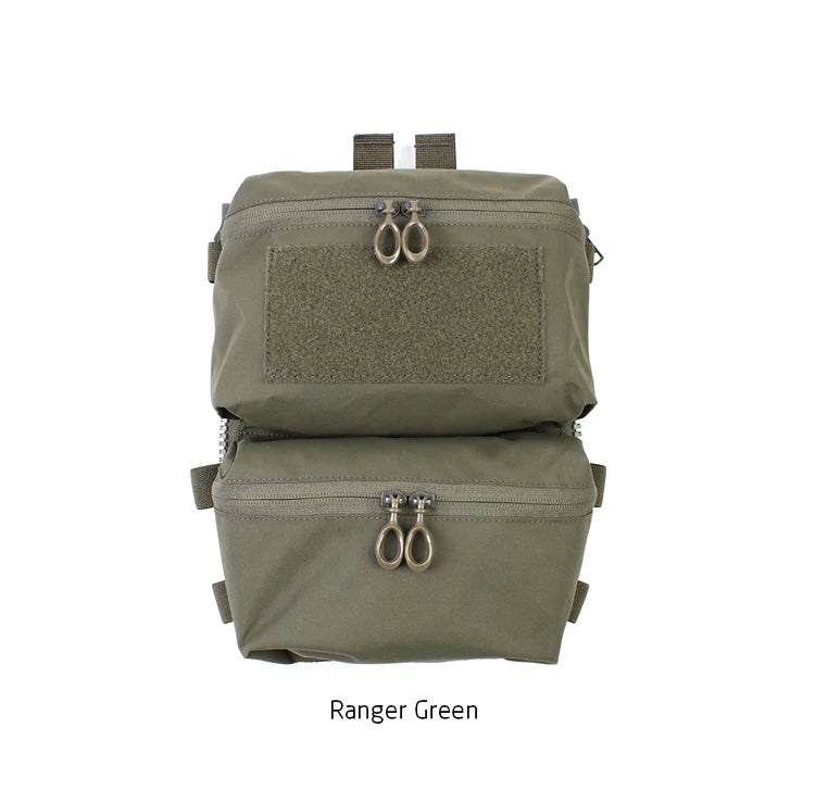 PEW TACTICAL Back Panel Double Pouch PEWTAC FCPC V5 Airsoft BP04