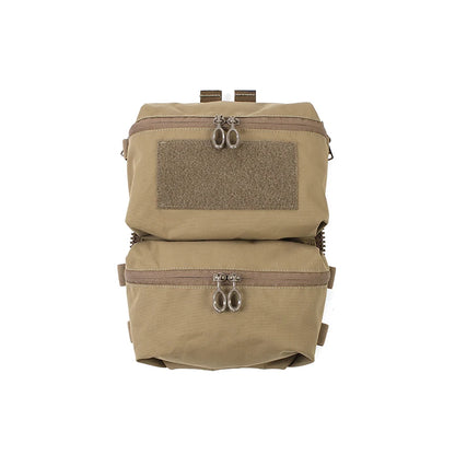 PEW TACTICAL Back Panel Double Pouch PEWTAC FCPC V5 Airsoft BP04