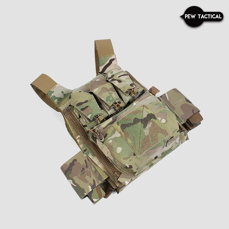 PEW TACTICAL Back Panel MOLLE Zipper Kit FCSK3.0 Airsoft UA46