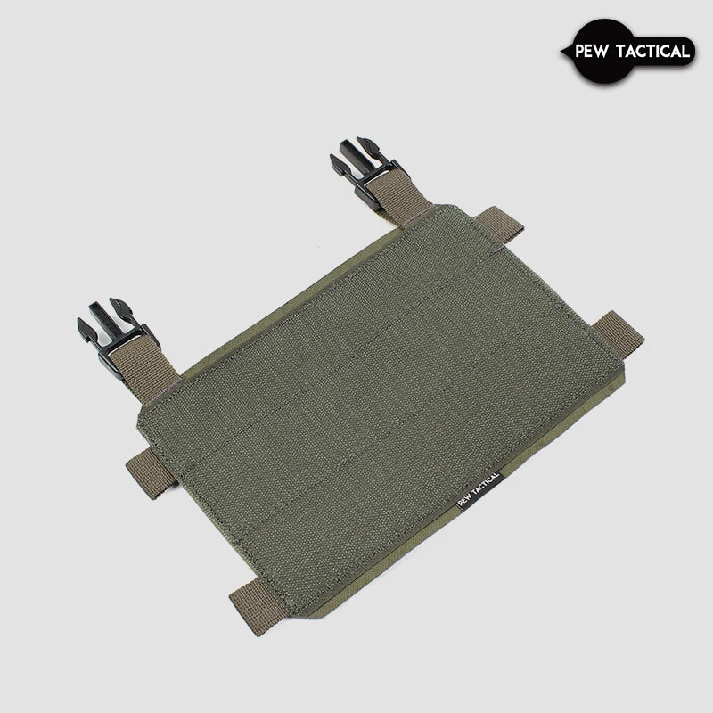 PEW TACTICAL THORAX MOLLE PLACARD  Front Flap AIRSOFT FP08